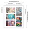 White Finish Collage Frame - White Mat, 20 Frame Sizes to Choose From, UV Acrylic, Wall Hanging Hardware, Vertical or Horizontal Display